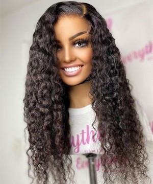 Silk Base Full Lace Wigs Deep Curly Wave 