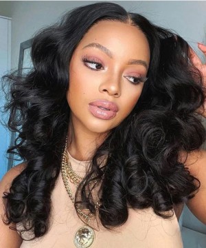 Dolago 180% Cheap 360 Lace Loose Wave Wigs Human Hair Pre Plucked For Black Women High Quality Wavy Transparent 360 Full Lace Wig With Invisible Hairline Pre Bleached For Sale Glueless 360 Lace Front Wig