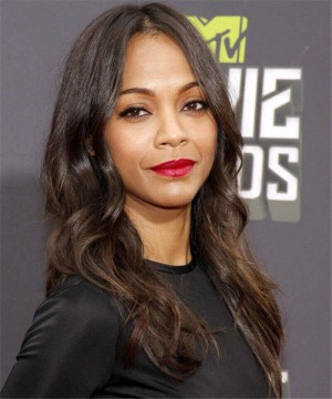 Zoe Saldana Famous Star Same Style Wigs Dolago body wave