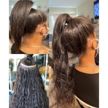 Dolago Atlanta Body Wave I tip Extensions For Women High Quality Itip Hair Extensions For Black Hair With Silicone Rings 100 Pieces/set Brazilian Human Hair Extensions Wholesale Price Supplier Sales Online