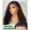 Dolago Curly Baby Hair RLC Front Lace Human Hair Wig For Black Women 150% Glueless 13x6 Lace Front Wigs Pre Plucked With Invisible Hairline Natural Deep Curly Brazilian Transparent Frontal Wigs For Sale