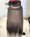 kinky straight nano ring human hair extensions for women sales