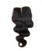 Dolago Brazilian Body Wave Human Hair  4x4 Medium Brown Silk Base Lace Closure
