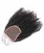 Dolago 100% Human Hair Top Closure 4x4 Lace Closure Afro Kinky Curly 