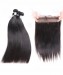 Dolago Brazilian Virgin Hair Yaki Straight 360 Lace Frontal With 2 Bundles