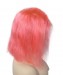 Dolago Colorful Wig Straight Short Bob Lace Front Wigs For Women Pre-Plucked 130% Density Cherry Pink Wigs With Baby Hair Free Shipping 