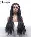 Braided wigs knotless box braid wig meiudm braids lace front wig 30inch 13X3 lace frontal handmade braid wigs for sale dolago best cheap synthetic braiding wig free shipping 