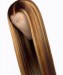 4/27 mixed color ombre lace front wigs for women