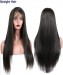 Dolago Pre Plucked Full Lace Wigs For Sale 180% Silky Straight Brazilian Full Lace Human Hair Wigs With Invisible Hairline Glueless HD Transparent Full Lace Wig Can Be Dyed Pre Bleached For Women