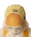 Yellow Colored Human Hair Wigs For Sale