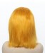 Yellow Colored Human Hair Wigs For Sale