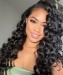 Dolago 13x6 Human Hair Lace Front Wigs With Fake Scalp Loose Wave 180% Density Glueless Front Lace Wigs With Baby Hair For Black Women High Quality Frontal Lace Wigs Pre Plucked Free Shipping