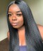 Dolago Kinky Straight Brazilian Hair Bundles With Closure For Women Cheap Virgin Human Hair 3 PCS Bundles With 4x4 Frontal Lace Closure For Short Hair Wholesale Best Hair Closures And Bundles Sale Online