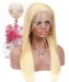 613 Blonde Color Straight Wave 360 Lace Frontal Wigs For Sale