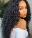 Dolago 130% Invisible Transparent Kinky Curly 360 Lace Wig Pre Plucked For Women 3B 4A Curly Brazilian 360 Full Lace Wig Human Hair Can Be Dyed For Sale Online High Quality Frontal Wig With Baby Hair For Sale Online
