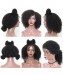 Dolago Hair Wigs Afro Kinky Curly 370 Lace Front Wig Pre Plucked With Baby Hair Curly Human Hair Wigs For Black Women