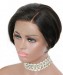 Dolago Short Bob Wig With Fake Scalp 150% Density Pixie Wig With Baby Hair 13X6 Lace Front Human Hair Wigs For Black Women