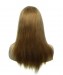 Colored Full Lace Wigs Human Hair Baby Hair 
