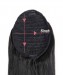 Striaght Drawstring Brazilian Ponytail Extensions For Women