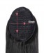 10A Deep Wave Drawstring Ponytail For Women with Clip Ins