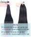 Dolago Straight Micro Link Extensions Human Hair For Women Best Raw Brazilian I tip Extensions With Silicone Rings Wholesale Itips Hair Extensions Vendor Sale Online 100 Pieces/set 
