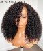 Dolago 3B 3C Kinky Curly HD 13x6 Lace Frontal Wig With Invisible Knot For Black Women 250% Density Brazilian HD Swiss Human Hair Lace Front Wigs Pre Plucked For Sale Undetectable Lace Wigs Free Shipping