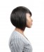 Dolago Straight Human Hair Wigs 100% Brazilian Short Bob Wig With 130% Density 1B Color