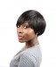 Dolago Short Human Hair Bob Wig Brazilian Straight None Lace Human Hair Wigs 8 Inches