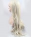 Dolago Light Blonde Straight Synthetic Wig Lace Front Wig