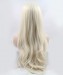 Dolago Light Blonde Straight Synthetic Wig Lace Front Wig