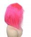 Colored Pink Human Hair Lace Front Wigs For Women 