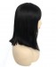 Straight Human Hair Wigs With Bang None Lace Short Hair Wigs With Baby Hair For Black Women Pre Plucked 