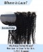 Dolago Curly Baby Hair Deep Curly HD Swiss Lace Frontal Closures Only With Invisible Hairline For Black Women Girls 13x4 4x4 HD Transparent Crystal Clear Frontals Brazilian Human Hair Melt HD Frontal Pre Plucked