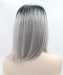 Dolago 1B/Grey Ombre Wig Short Bob Wig Synthetic Wig