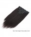 Dolago Light Yaki Straight Clip in Human Hair Extensions High Quality Brazilian Yaki Clip Hair Natural Color For Black Women Can Be Dyed And Bleached For Sale Online 