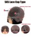 5X5 HD Lace Closure Human Hair Wigs For Black Women
