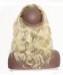 Dolago Pre Plucked 360 Lace Frontal Closure With Baby Hair Body Wave 613 Blonde Color