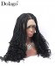Boho Braided lace front wigs 13X6 knotless braid wigs for african american 30inch 100% handmade braiding lace wigs dolago cheap synthetic braided wigs on sale free shipping