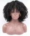 Dolago Afro Kinky Curly Synthetic Wig Lace Front Wig For Black Women