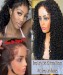 Dolago Curly Baby Hair Deep Curly HD Swiss Lace Frontal Closures Only With Invisible Hairline For Black Women Girls 13x4 4x4 HD Transparent Crystal Clear Frontals Brazilian Human Hair Melt HD Frontal Pre Plucked