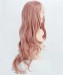 Dolago Synthetic Lace Front Wig Wavy Pink Color 