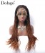  Knotless braided lace wigs Ombre #1b/30 blonde braided wig 13X3 lace front wig braiding for african american 26inch 100% handmade affordable synthetic wigs free shipping dolago 
