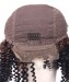 Dolago Colorful Wig Brown Ombre Curly Lace Front Wig