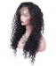 Fake Scalp Cap Wigs Deep Curly 13x6 Lace Front Wig 