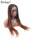  Knotless braided lace wigs middle part ombre 1b/30 braided wigs lace frontal 13X3 cheap synthetic braiding wigs for women african american 100% handmade free shipping dolago