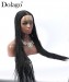 Cornrow braids lace wigs 2X6 braided lace front wigs for women african american 30inch long hair black color 100% handmade braiding cheap synthetic lace wig on sale free shipping dolago 