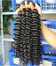 Dolago Brazilian Remy Human Hair Extensions Deep Wave 3Pics Brazilian Human Hair Weave Bundles Sale 10-30 Inches Brazilian Bundles Natural Color 