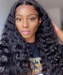 Dolago 360 Transparent Loose Wave Lace Wig Pre Plucked For Black Women 150% Brazilian 360 Full Lace Human Hair Wig With Natural Hairline For Sale Glueless 360 HD Lace Wigs With Ponytail Pre Bleached Online