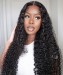 Dolago High Quality Deep Curly 360 Lace Front Human Hair Wigs For Black Women Girls 150% Glueless Curly 360 Lace Wig Pre Plucked With Ponytail For Sale Natural Invisible Hairline 360 Full Lace Wig Pre Bleached 