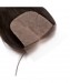 Dolago Brazilian Virgin Human Hair Straight 4x4 Free Part Silk Base Closure